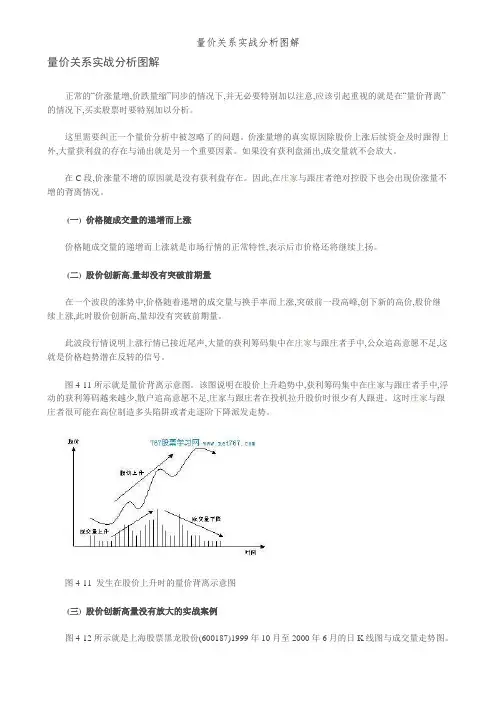 量价关系实战分析图解