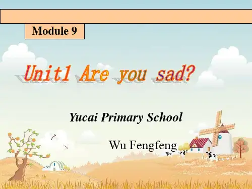 外研版英语五年级上册Module 9《Unit 1 Are you sad》ppt课件3