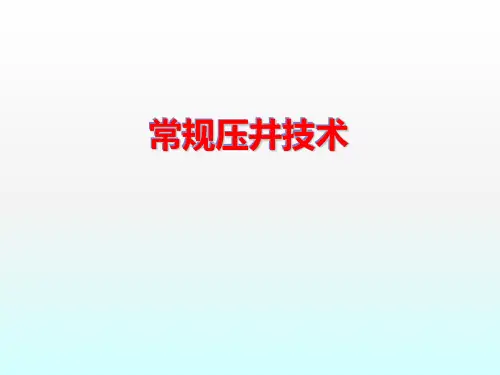 常规压井ppt课件