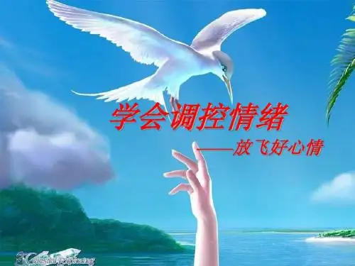 中学生《学会调控情绪——放飞好心情》心理健康教育主题班会PPT课件