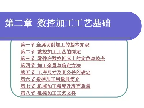 电子课件-《数控加工工艺学(第四版)》-A02-3692 第二章  数控加工工艺基础
