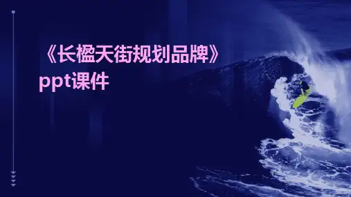《长楹天街规划品牌》课件