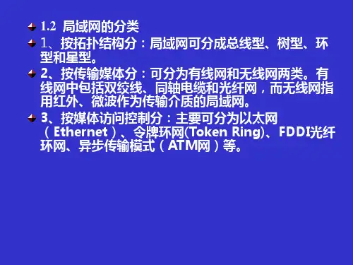 计算机网络技术复习课件