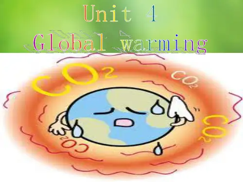 高中英语选修六人教版：Unit+4+Global+Warming+(reading)+课件
