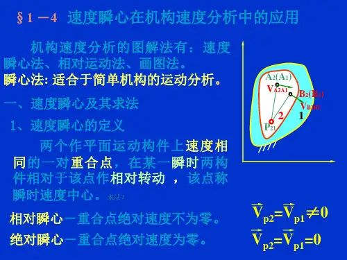 速度瞬心法