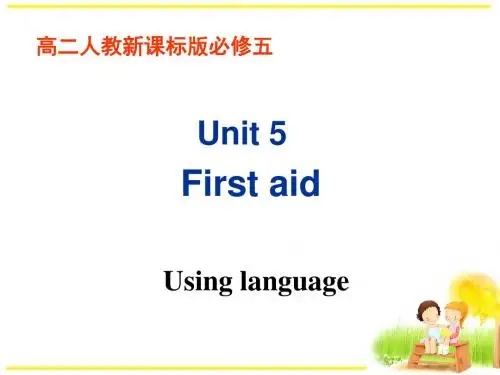 人教版高中英语必修5Unit5课件Using language