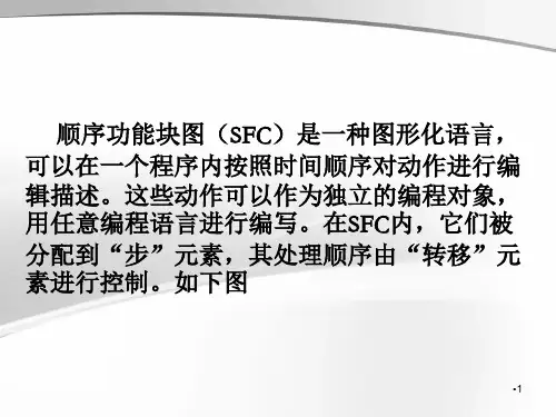 SFC顺序功能图PPT文档资料