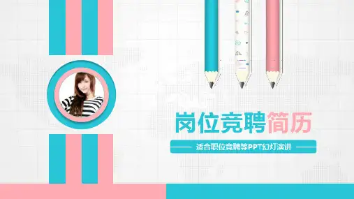 翻译机设计岗位竞聘演讲【精品】PPT
