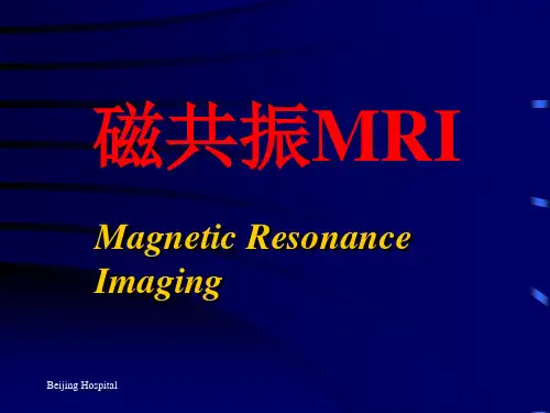 磁共振MRIPPT课件