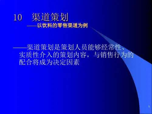 营销策划渠道策划.ppt