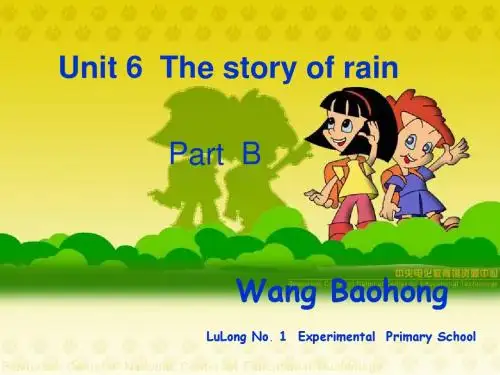 PEP小学英语六上Unit 6 B Let's learn实用课件