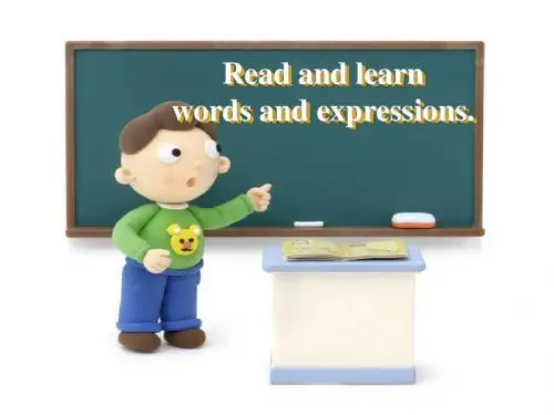 人教版九年级英语下册《Unit13 We’re trying to save the earth》(words and expressions)精品课件
