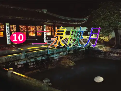 二泉映月(第2课时)PPT课件