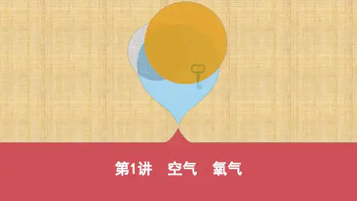 河北中考化学 1_第1讲 空气 氧气