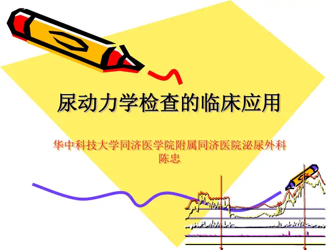 尿动力学检查的应用