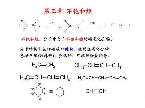 第三章 不饱和烃20150906-合肥工业大学-有机化学