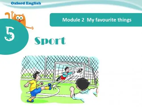 四年级下册英语课件 《5 Sport》牛津上海版