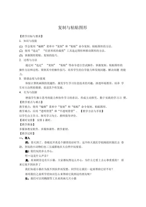 复制与粘贴图教案.doc