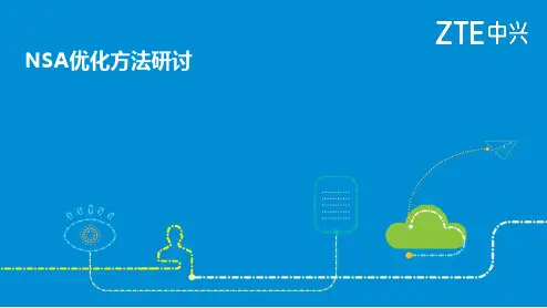 5GNSA无线网络优化研讨-中兴