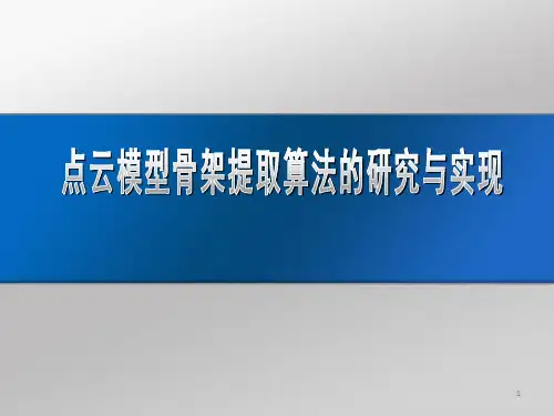 点云模型骨架提取(ROSA)-liyc