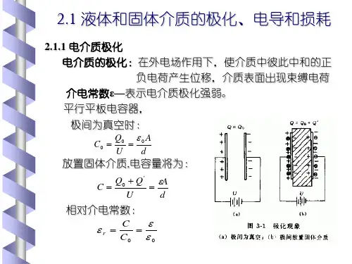 固体电介质的介电常数