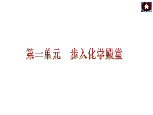 1步入化学殿堂复习课件(鲁教版(五四制))