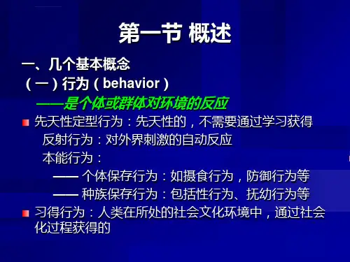 行为生活方式与健康ppt课件