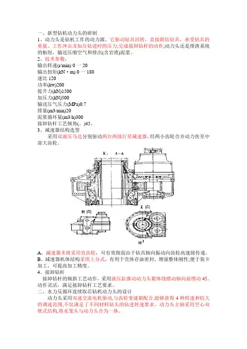 动力头