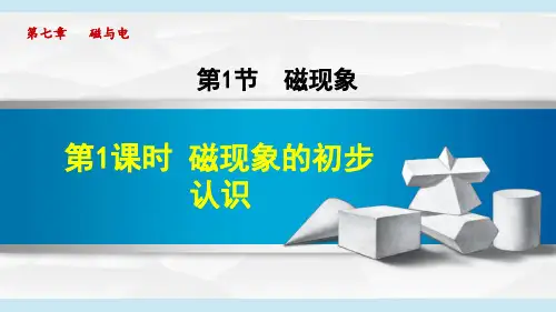 教科版九年级物理第七章《磁与电》课件