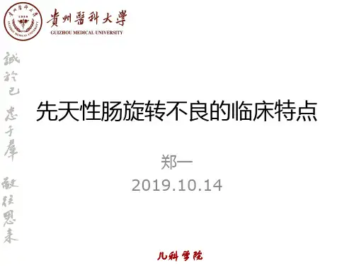 先天性肠旋转不良ppt