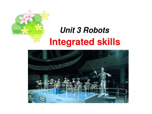 译林版英语九年级下册教学课件Unit 3 Integrated skills