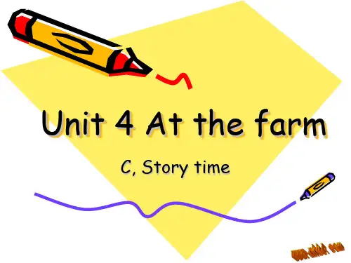 新版四年级英语下册Unit-4-Story-time