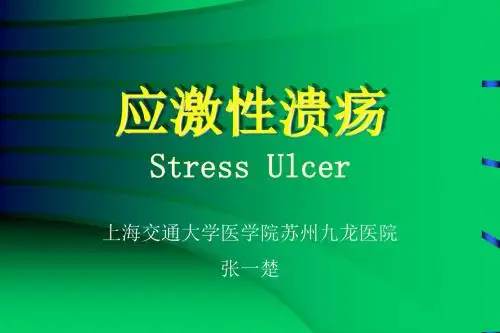 应激性溃疡中文ppt课件