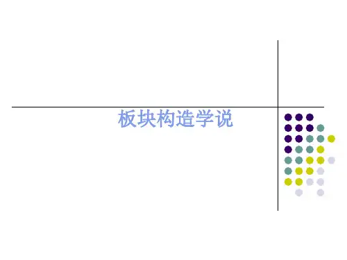 板块构造学说教学课件PPT