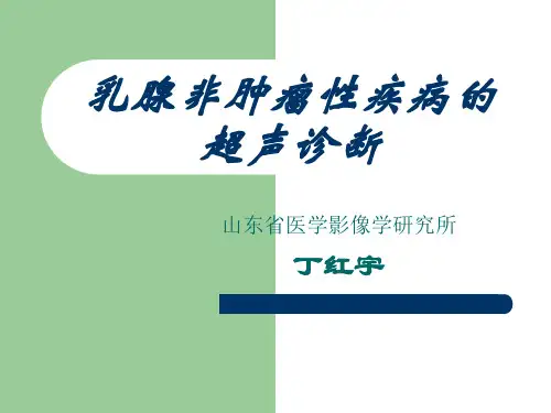 乳腺疾病的超声诊断