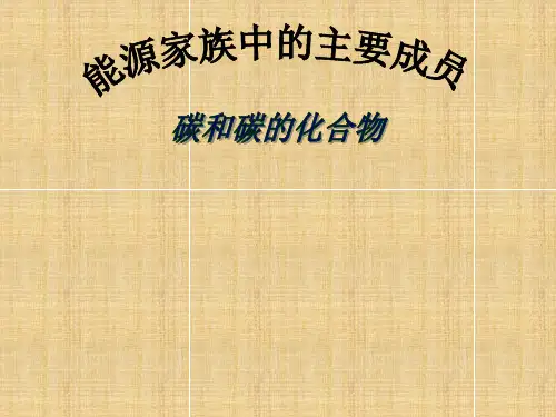 碳和碳的化合物复习专题PPT课件
