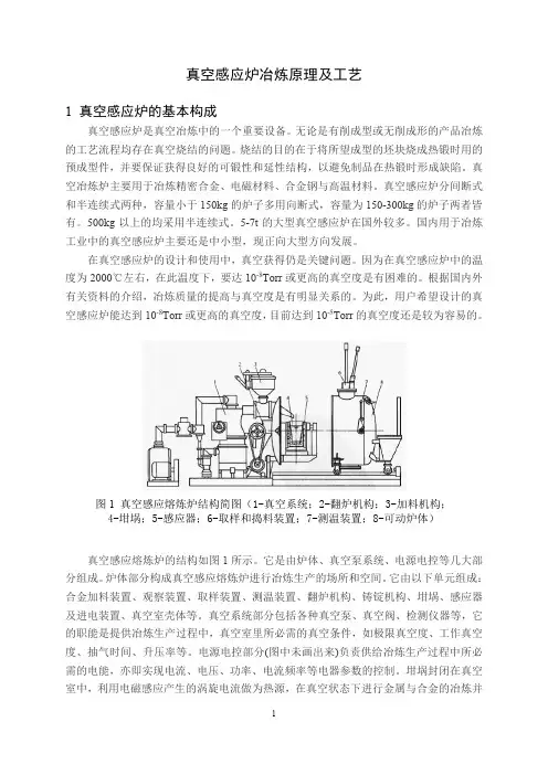 真空感应炉冶炼原理及工艺