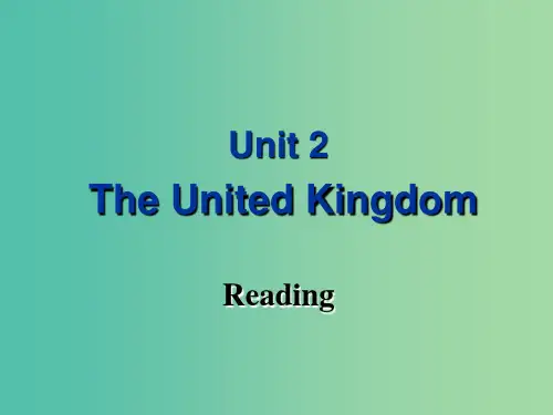 高中英语 Unit 2 The United Kingdom(第2课时)Reading课件 新人教版