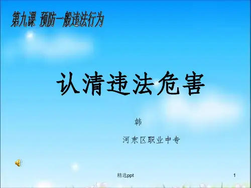 中职职业道德与法律第九课课件