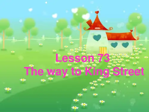 新概念英语NCE1_lesson73-74课件