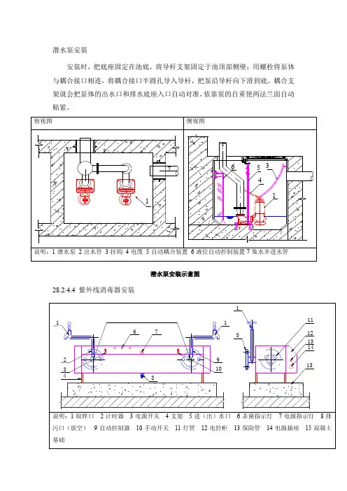 潜水泵安装方案3