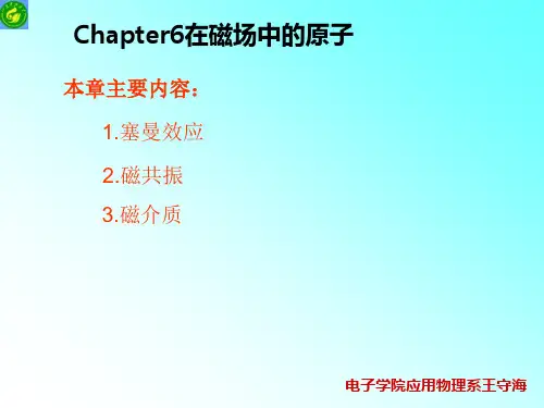 对应的轨道磁矩和自旋磁m