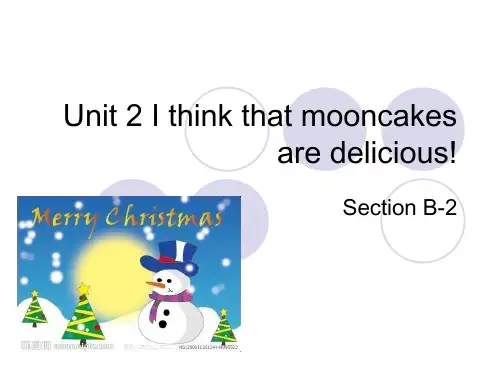 2014九年级unit-2-阅读The-Spirit-of-Christmas