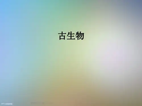 古生物