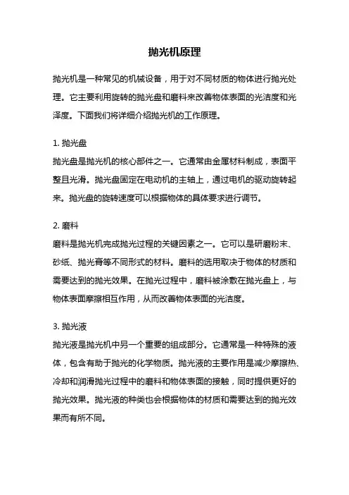 抛光机原理