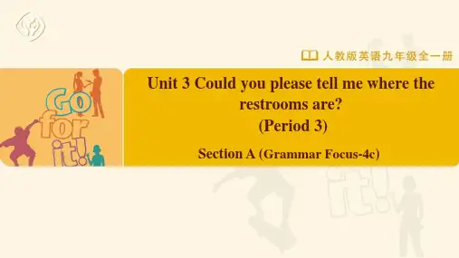 +Unit+3++Section+AGrammar+focus-4c 人教版英语九年级全册