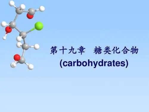 有机化学 第19章 糖类化合物