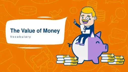 Unit 5 The Value of Money 单词讲解1课件-高中英语人教版必修第三册