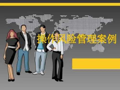 操作风险管理ppt课件
