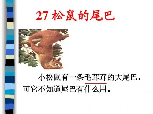 27松鼠的尾巴